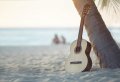 Image for Beach Guitar Wall Mural