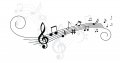 Image for Musical Line Wall Mural