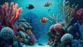 Image for Reef Aquarium Wall Mural