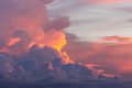 Image for Sunset Clouds Wall Mural