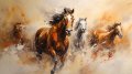 Image for Wild Horses Wall Mural