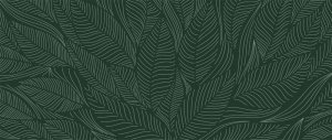 Image for Lush Leaves Wall Mural